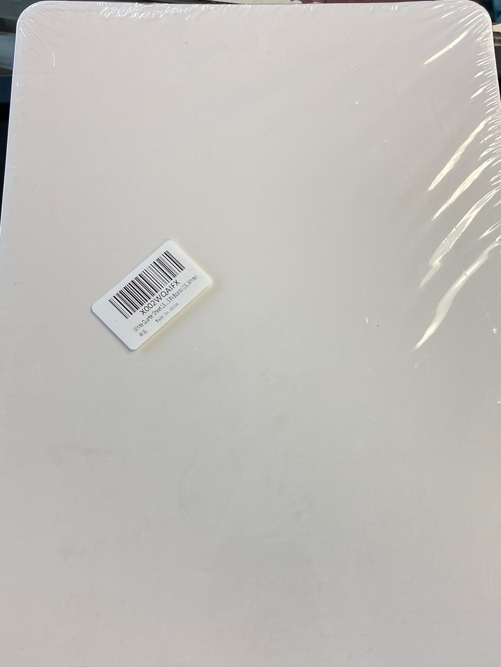 White Quarter cake boards
